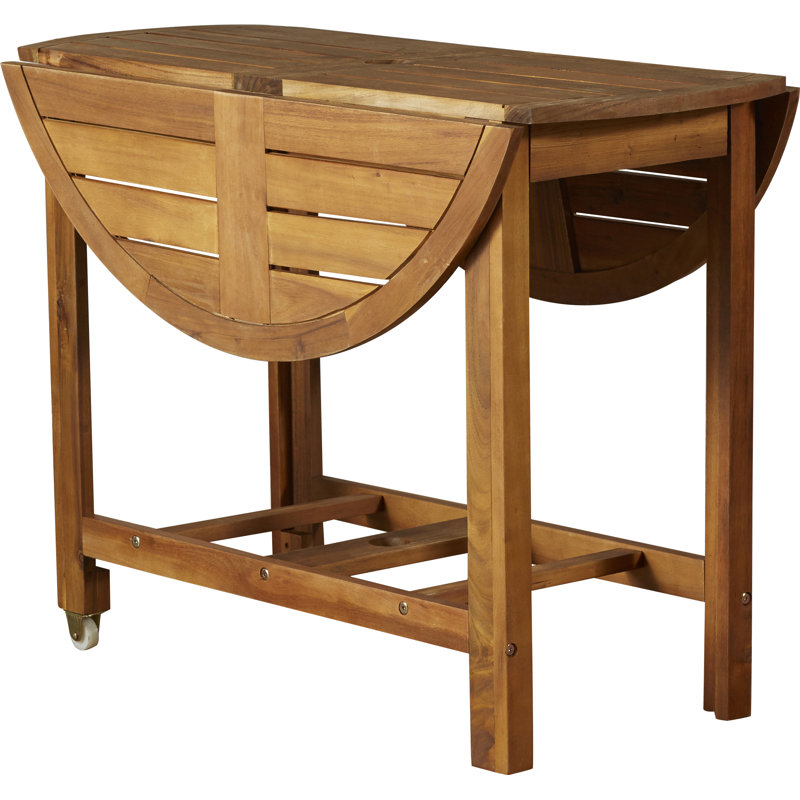 Dovecove Fayette Folding Solid + Manufactured Wood Dining